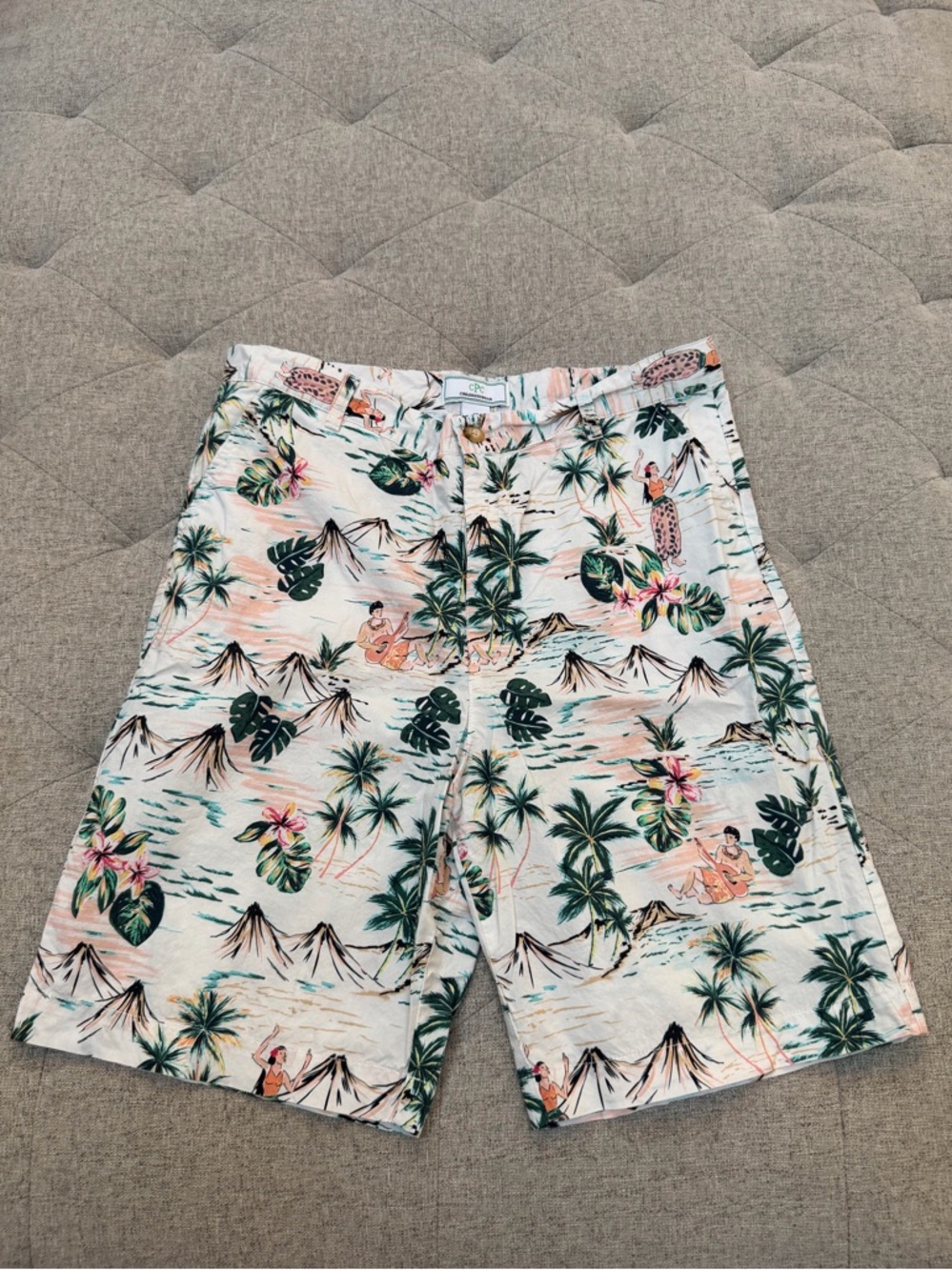 EUC CLASSIC PREP HAWAIIAN PRINT TROPICAL SHORTS SIZE 12